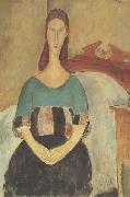Amedeo Modigliani Jeanne Hebuterne (mk38) Sweden oil painting artist